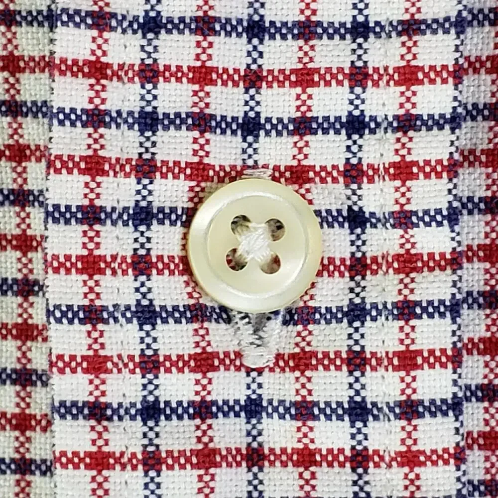Polo Ralph Lauren Shirt Oxford Button Down Men’s Size Large L Red Blue Plaid